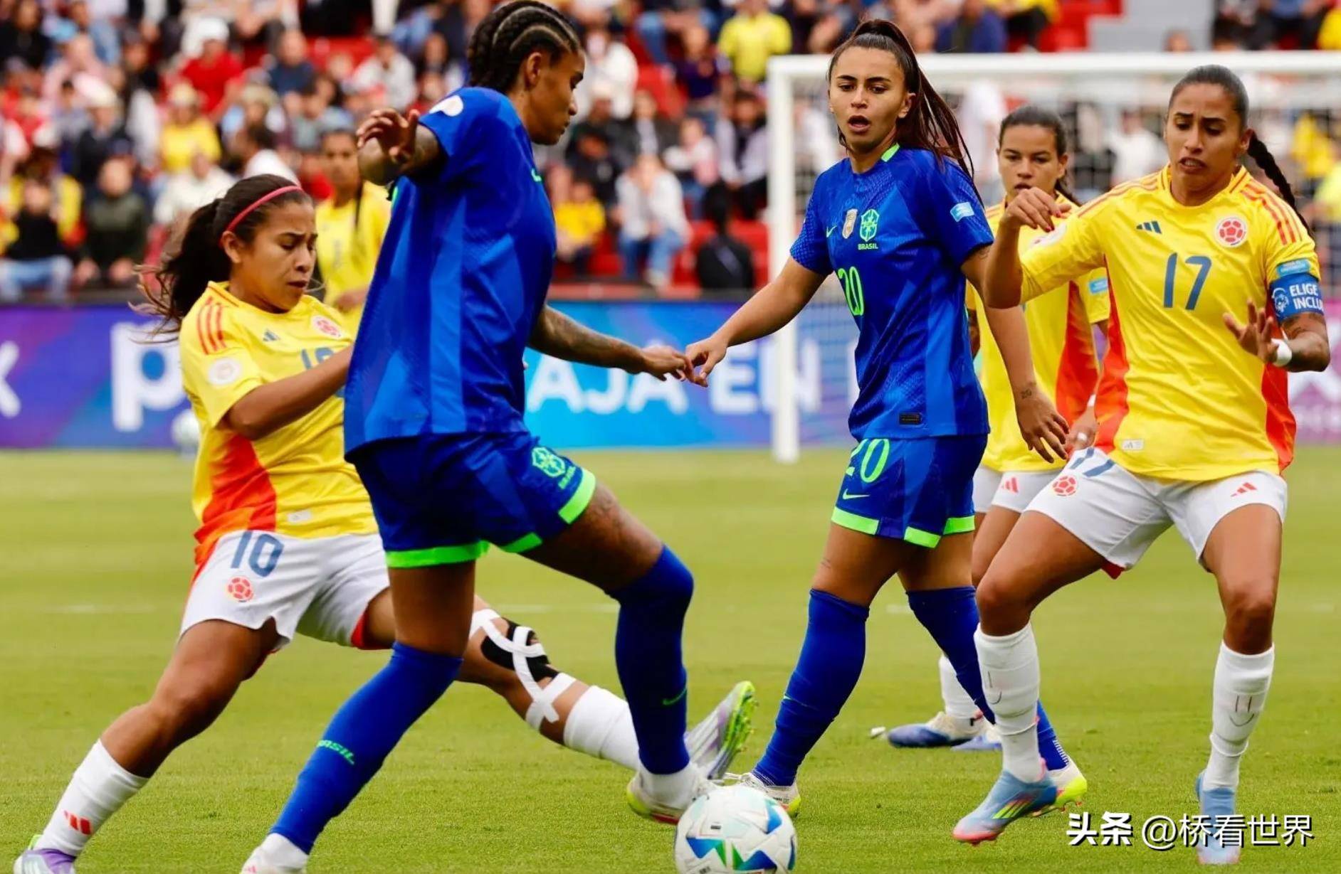 巴西队实力出众，女足世界杯争奇斗艳