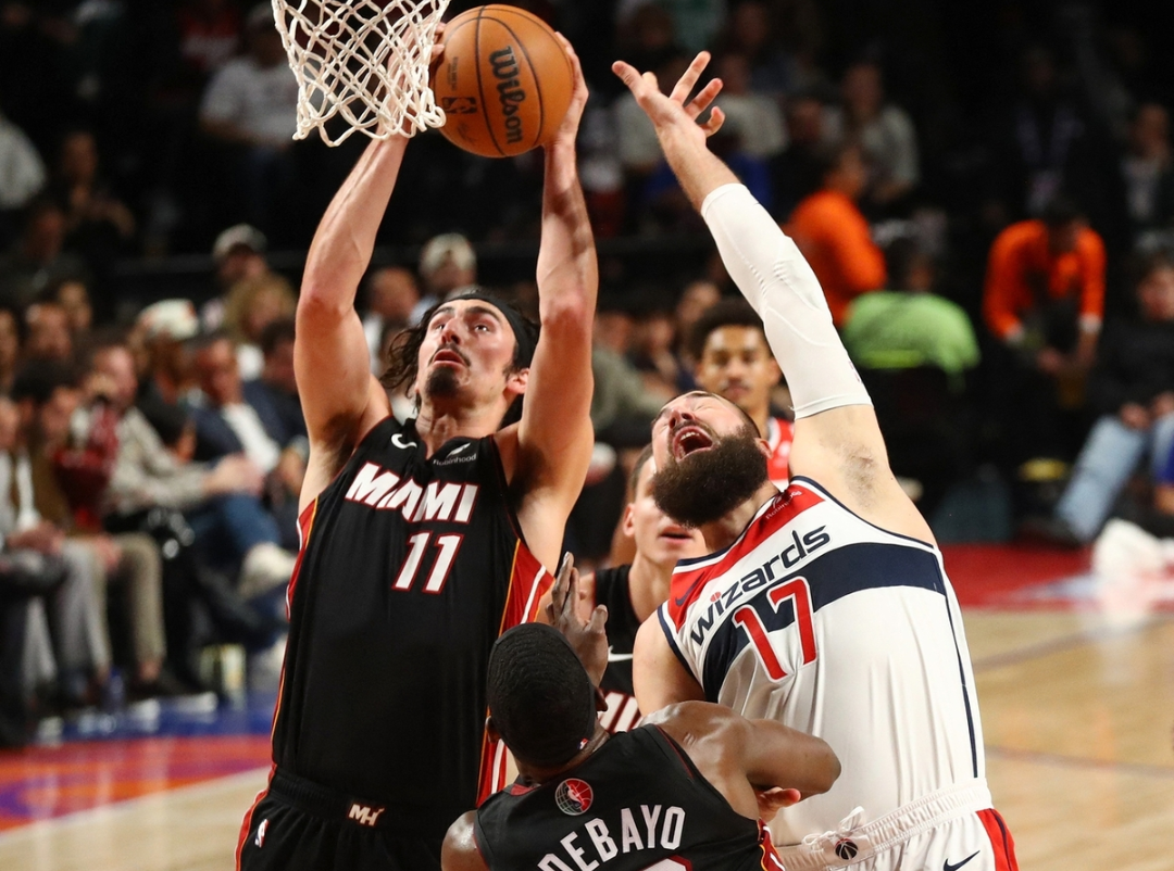 热火翻盘意大利男篮，阿德巴约统治全场